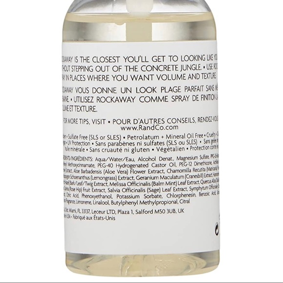 R+Co Rockaway Salt Spray, 1.7 Oz - Picture 3 of 3